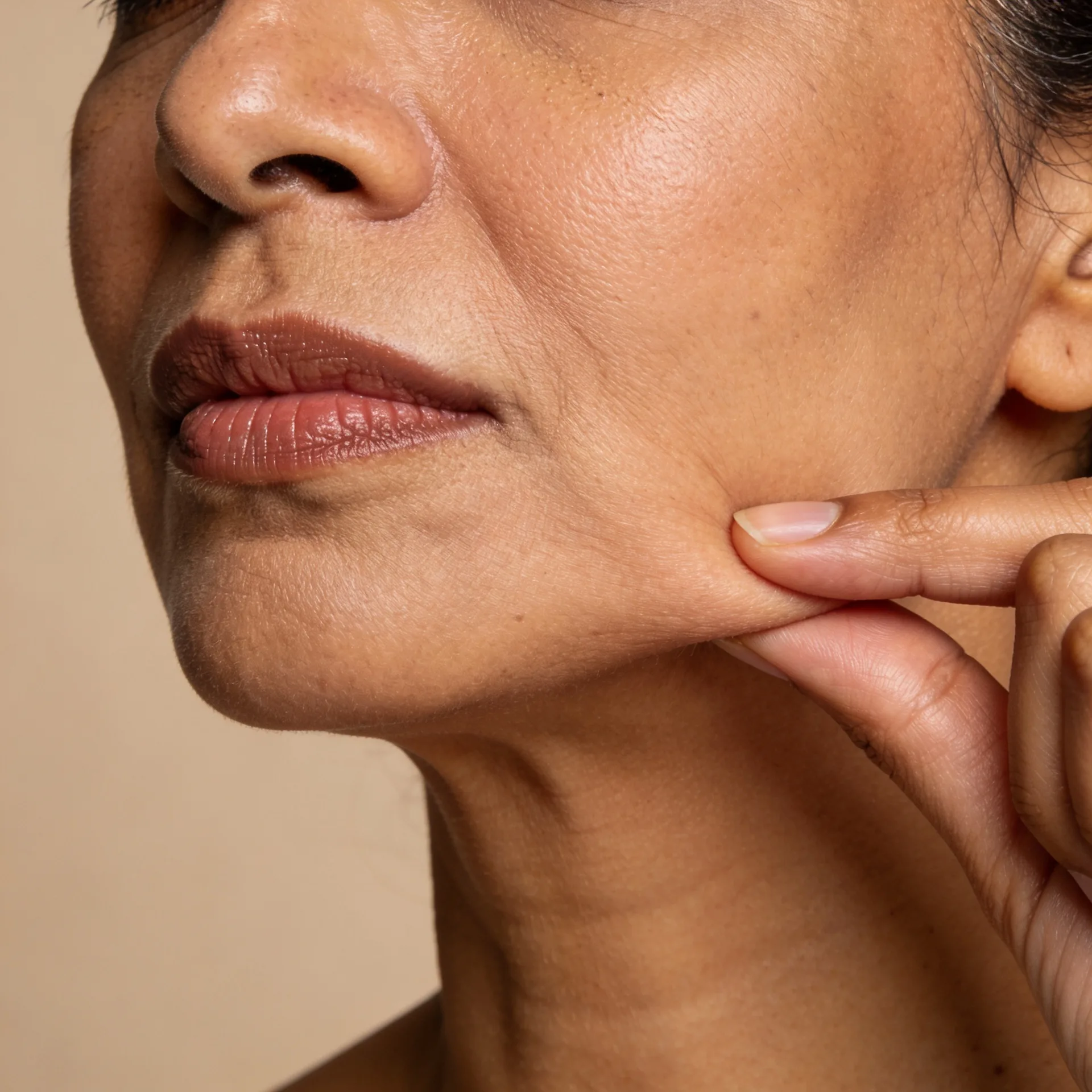 Face tightening and anti ageing treatment